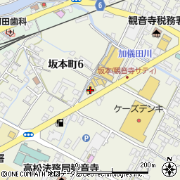 福田薬局坂本店周辺の地図