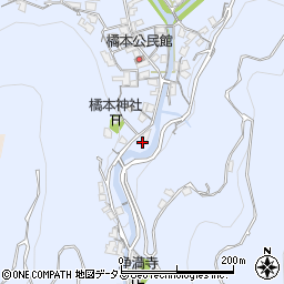 和歌山県海南市下津町橘本776周辺の地図