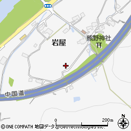 山口県山口市小郡上郷岩屋3868周辺の地図