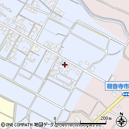 香川県観音寺市古川町711-1周辺の地図