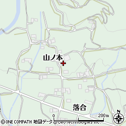 徳島県阿波市土成町土成山ノ本118周辺の地図