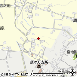 山口県周南市須々万奥575周辺の地図