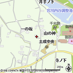 徳島県阿波市土成町吉田一の坂77周辺の地図