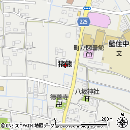 〒771-1202 徳島県板野郡藍住町奥野猪熊の地図