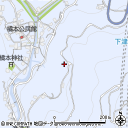 和歌山県海南市下津町橘本605周辺の地図