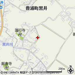 山口県下関市豊浦町大字黒井1887周辺の地図