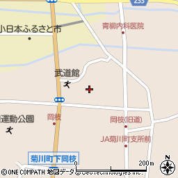 下関市　菊川・生活バスターミナル周辺の地図