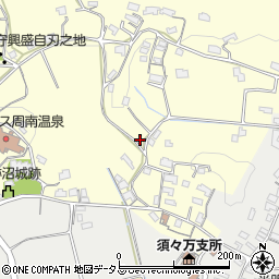 山口県周南市須々万奥558周辺の地図