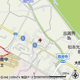 香川県三豊市山本町大野3084-1周辺の地図
