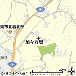 山口県周南市須々万奥735-17周辺の地図