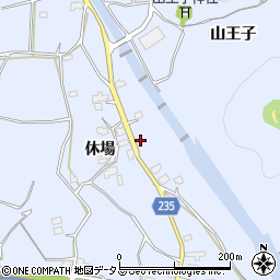 徳島県阿波市土成町高尾休場18周辺の地図