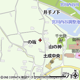 徳島県阿波市土成町吉田一の坂98周辺の地図