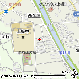 徳島県板野郡上板町神宅西金屋18-1周辺の地図