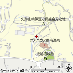 山口県周南市須々万奥447周辺の地図