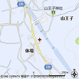 徳島県阿波市土成町高尾休場20周辺の地図