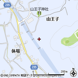 徳島県阿波市土成町高尾山王子122周辺の地図