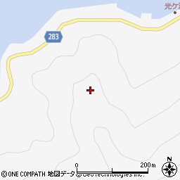広島県呉市倉橋町灘周辺の地図