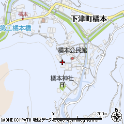 和歌山県海南市下津町橘本131周辺の地図