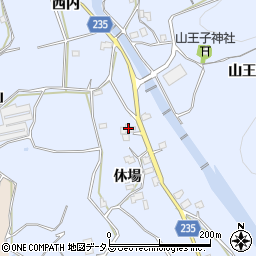 徳島県阿波市土成町高尾休場43周辺の地図