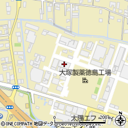 大塚製薬株式会社　徳島本部周辺の地図