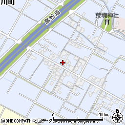 香川県観音寺市古川町624周辺の地図