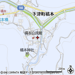 和歌山県海南市下津町橘本136-1周辺の地図