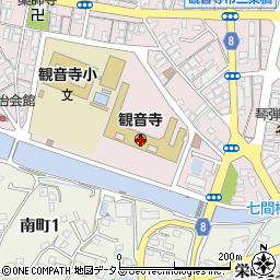 香川県観音寺市観音寺町甲-2558周辺の地図