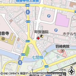 香川県観音寺市観音寺町甲-2967周辺の地図