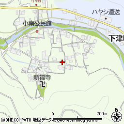 和歌山県海南市下津町小南周辺の地図