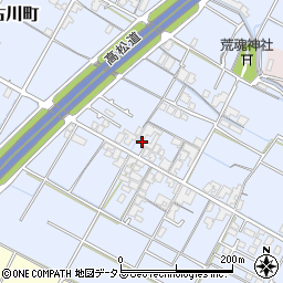 香川県観音寺市古川町621-1周辺の地図