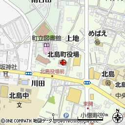 北島町役場周辺の地図