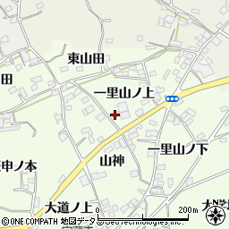 徳島県板野郡上板町七條一里山ノ上4周辺の地図