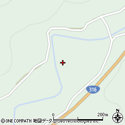 山口県美祢市東厚保町山中995周辺の地図