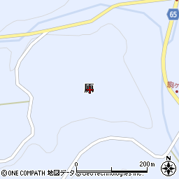 〒759-2152 山口県美祢市西厚保町原の地図