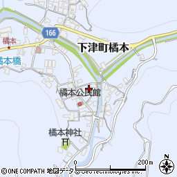 和歌山県海南市下津町橘本123周辺の地図