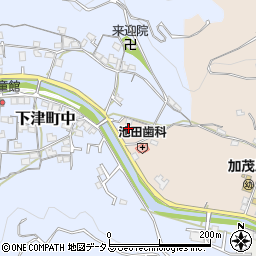 和歌山県海南市下津町小松原1周辺の地図