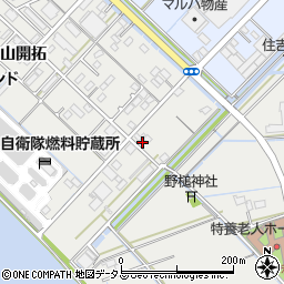 徳島県板野郡松茂町笹木野八山開拓16周辺の地図