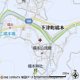 和歌山県海南市下津町橘本111周辺の地図