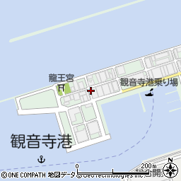 株式会社宇賀商店　活魚事務所周辺の地図