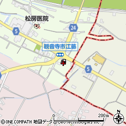 香川県観音寺市本大町1043周辺の地図