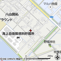 徳島県板野郡松茂町笹木野八山開拓43周辺の地図