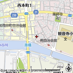香川県観音寺市観音寺町甲-2507周辺の地図