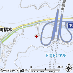 和歌山県海南市下津町橘本195周辺の地図