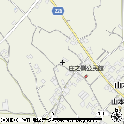 香川県三豊市山本町大野1029-1周辺の地図