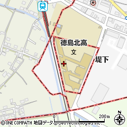徳島県徳島市応神町吉成中ノ瀬40周辺の地図