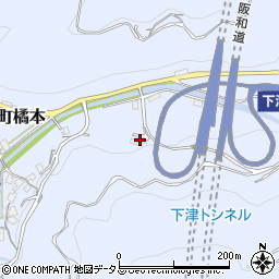 和歌山県海南市下津町橘本262周辺の地図