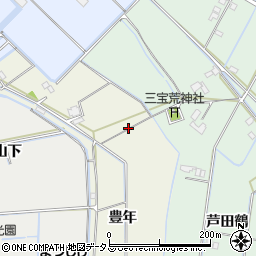 徳島県板野郡松茂町豊中周辺の地図