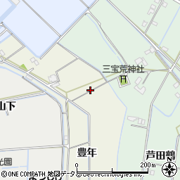 徳島県松茂町（板野郡）豊中周辺の地図
