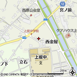 徳島県板野郡上板町神宅西金屋52周辺の地図