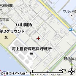 徳島県板野郡松茂町笹木野八山開拓63周辺の地図